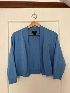 Verve Ami Blue Open Front Cardigan